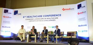 Medium healthcare Knowledge Partner for a AMCHAM Healthcare Conference
